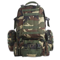 50L Molle Military Tactical Waterproof Hiking Camping Travel Backpack Rucksack