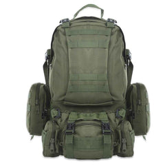 50L Molle Military Tactical Waterproof Hiking Camping Travel Backpack Rucksack