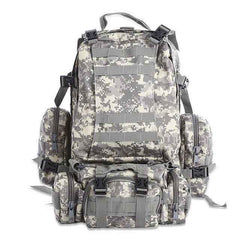 50L Molle Military Tactical Waterproof Hiking Camping Travel Backpack Rucksack