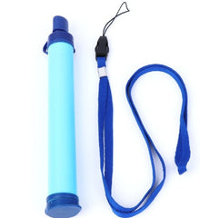 Portable Water Filter Straw Hiking Camping Survival Outdoor Travel Tool