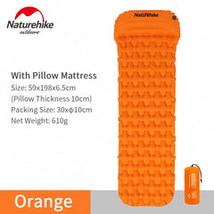 Naturehike Ultralight Inflatable Camping Sleeping Mat Portable Tent Air Pad