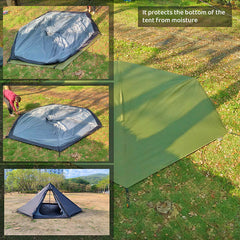 Oversized Waterproof Oxford Cloth Camping Tent Mat Picnic Outdoor Mat