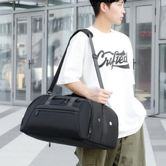 Premium Men’s Large Capacity Oxford Travel Duffel Bag Outdoor Luggage