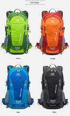 Waterproof Oxford Dual-Shoulder Hiking Backpack Travel Trekking Outdoor Sports Bag
