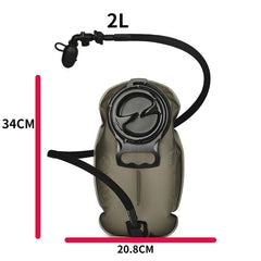 TPU Hydration Bladder Outdoor Water Drinking Bag Folding Mountaineering Cycling