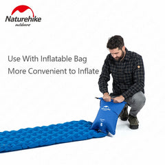 Naturehike Ultralight Inflatable Camping Sleeping Mat Portable Tent Air Pad