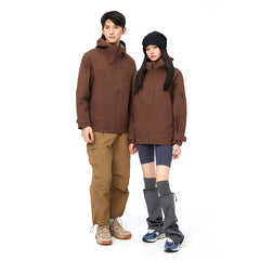 Mountain Hard Shell Windproof Waterproof Breathable Mountaineering Jacket Overalls
