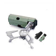 Folding Card Stove Outdoor Camping Picnic Gas Stove Portable Hotpot Stove Tea Cooker