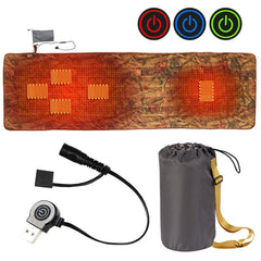 Winter Smart Charging Portable Heated Camping Sleeping Pad Thermal Pad