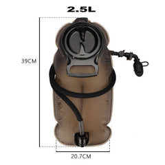 TPU Hydration Bladder Outdoor Water Drinking Bag Folding Mountaineering Cycling