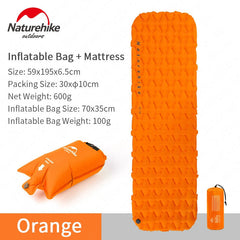 Naturehike Ultralight Inflatable Camping Sleeping Mat Portable Tent Air Pad
