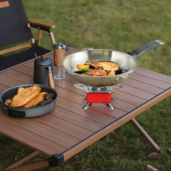 Foldable Windproof Camping Gas Stove Portable Burner Hiking Backpacking Picnic