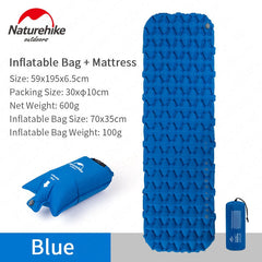 Naturehike Ultralight Inflatable Camping Sleeping Mat Portable Tent Air Pad