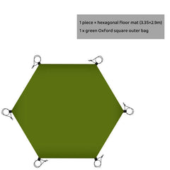 Oversized Waterproof Oxford Cloth Camping Tent Mat Picnic Outdoor Mat