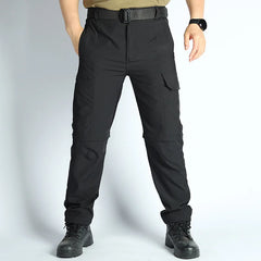 Men’s Convertible Lightweight Waterproof Quick-Dry Hiking Pants Outdoor Travel