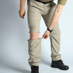 Men’s Convertible Lightweight Waterproof Quick-Dry Hiking Pants Outdoor Travel