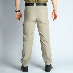 Men’s Convertible Lightweight Waterproof Quick-Dry Hiking Pants Outdoor Travel