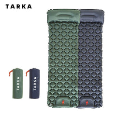 Inflatable Camping Air Cushion Sleeping Pad With Pillow Self-Inflating Mattress