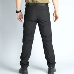 Men’s Convertible Lightweight Waterproof Quick-Dry Hiking Pants Outdoor Travel