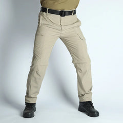 Men’s Convertible Lightweight Waterproof Quick-Dry Hiking Pants Outdoor Travel