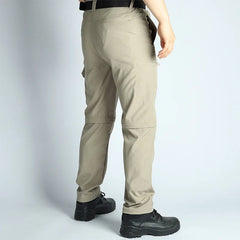 Men’s Convertible Lightweight Waterproof Quick-Dry Hiking Pants Outdoor Travel
