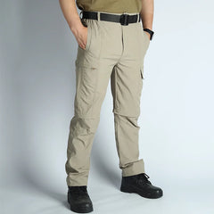 Men’s Convertible Lightweight Waterproof Quick-Dry Hiking Pants Outdoor Travel