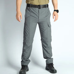 Men’s Convertible Lightweight Waterproof Quick-Dry Hiking Pants Outdoor Travel