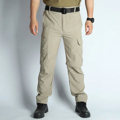 Men’s Convertible Lightweight Waterproof Quick-Dry Hiking Pants Outdoor Travel