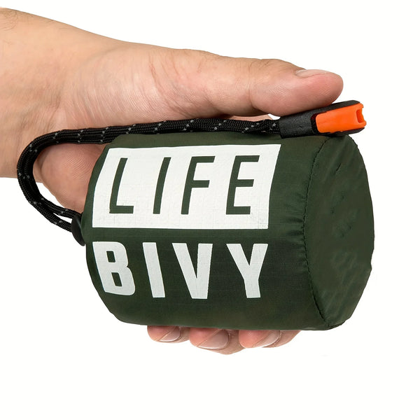 Portable Waterproof Emergency Survival Sleeping Bag Mylar Thermal Camping Rescue Kit