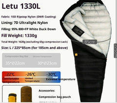 Outdoor Camping Ultra Light Down Sleeping Bag