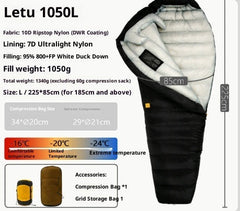 Outdoor Camping Ultra Light Down Sleeping Bag