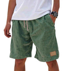Men's Breathable Linen Holiday Shorts – Retro Loose Fit