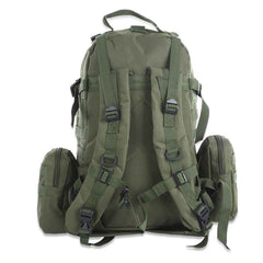 50L Molle Military Tactical Waterproof Hiking Camping Travel Backpack Rucksack