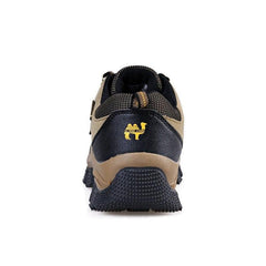Brown Men’s Waterproof Wear-Resistant Hiking Shoes Lightweight Outdoor Sneakers