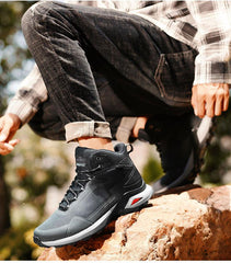 Camouflage Waterproof Breathable Non-Slip Hiking Shoes Men Outdoor Trekking Shoes