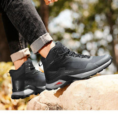 Camouflage Waterproof Breathable Non-Slip Hiking Shoes Men Outdoor Trekking Shoes