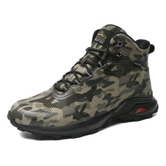 Camouflage Waterproof Breathable Non-Slip Hiking Shoes Men Outdoor Trekking Shoes