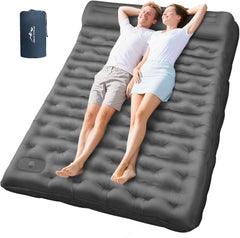 Ultralight Inflatable Camping Sleeping Pad Built-in Pump Pillow Thick Mat