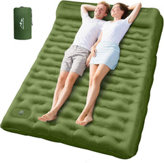 Ultralight Inflatable Camping Sleeping Pad Built-in Pump Pillow Thick Mat