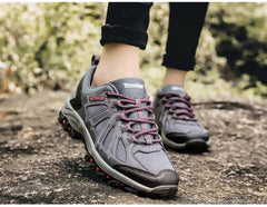 Unisex Non-Slip Wear-Resistant Hiking Shoes Breathable Outdoor Walking Sneakers
