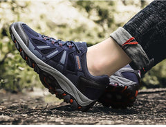 Unisex Non-Slip Wear-Resistant Hiking Shoes Breathable Outdoor Walking Sneakers