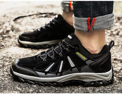 Unisex Non-Slip Wear-Resistant Hiking Shoes Breathable Outdoor Walking Sneakers
