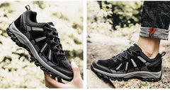 Unisex Non-Slip Wear-Resistant Hiking Shoes Breathable Outdoor Walking Sneakers