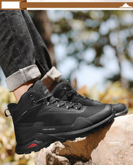 Camouflage Waterproof Breathable Non-Slip Hiking Shoes Men Outdoor Trekking Shoes