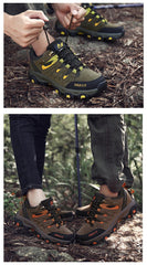 Tactical Waterproof Hiking Boots Unisex Non-Slip Outdoor Mountain Sneakers