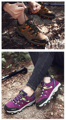 Tactical Waterproof Hiking Boots Unisex Non-Slip Outdoor Mountain Sneakers