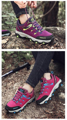 Tactical Waterproof Hiking Boots Unisex Non-Slip Outdoor Mountain Sneakers