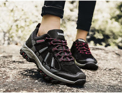 Unisex Non-Slip Wear-Resistant Hiking Shoes Breathable Outdoor Walking Sneakers