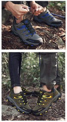 Tactical Waterproof Hiking Boots Unisex Non-Slip Outdoor Mountain Sneakers