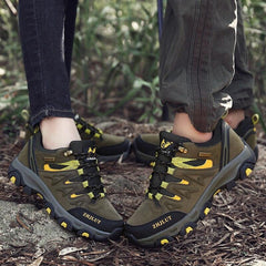 Tactical Waterproof Hiking Boots Unisex Non-Slip Outdoor Mountain Sneakers